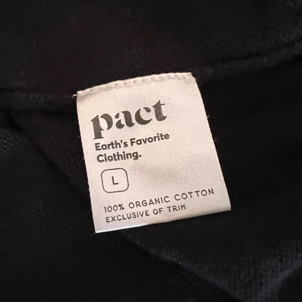 PACT WOMEN’S CLASSIC FINE KNIT POLO SWEATER ORGANIC COTTON DARK ACADEMIA PREP - Picture 12 of 13